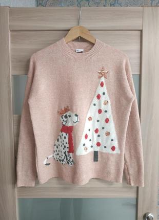 Ніжний светр на різдвяну тематику