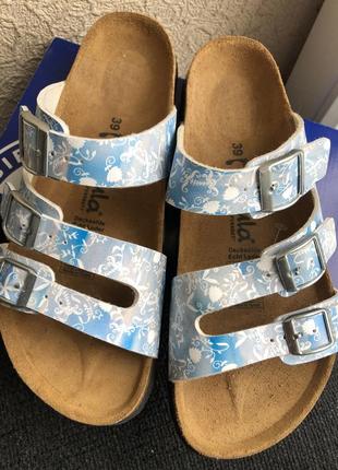 Сланцы сандалии шлепанцы женские birkenstock betula