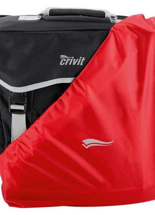 Велосумка crivit pannier bag черная на 17л4 фото