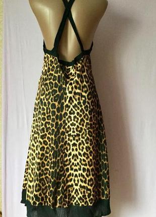 Стильное леопардовое платье сарафан🐆2 фото
