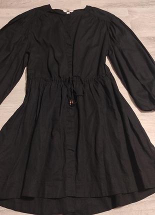 Черное платье, платье h&m