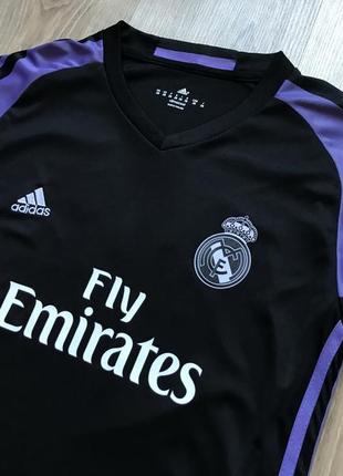 Мужская футболка с длинным рукавом adidas fc real madrid4 фото