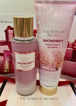 Набор victoria’s secret snowdrift мист лосьон