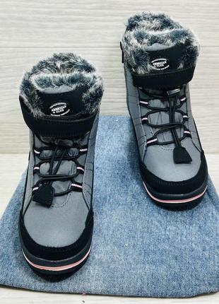 Зимові термо черевички дівчаткам тм american club3 фото