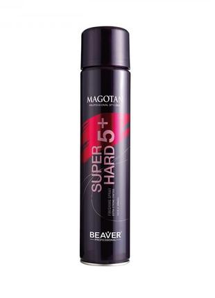 Лак для волосся екстрасильної фіксації - beaver super hard finishing spray