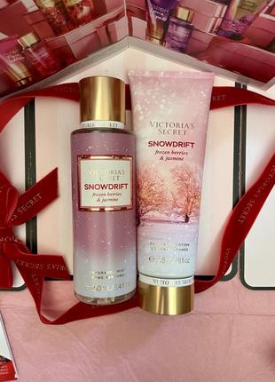 Набор victoria’s secret snowdrift мист лосьон3 фото