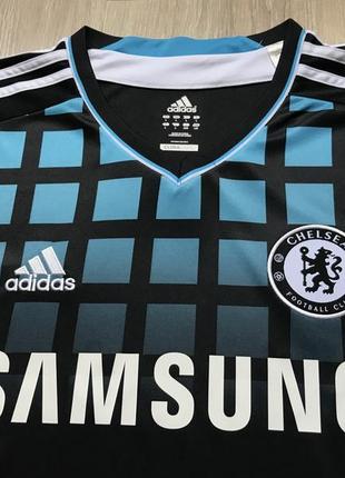 Колекційна футбольна джерсі adidas l chelsea fc away jersey 20114 фото