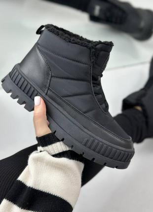 Теплые дутики из плащёвки