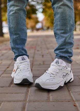 Шкіряні кросівки nike m2k tekno white. унісекс4 фото