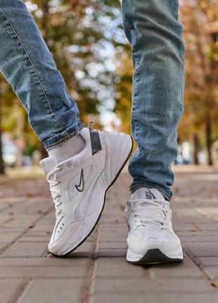 Шкіряні кросівки nike m2k tekno white. унісекс8 фото