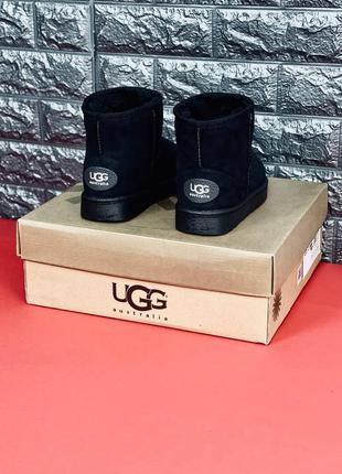 Мужские угги ugg australia чёрные угги7 фото