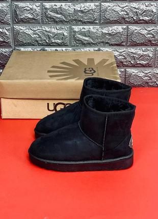 Мужские угги ugg australia чёрные угги4 фото