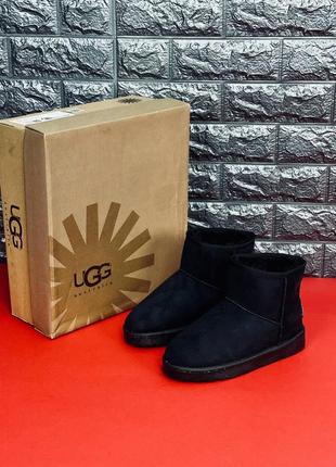 Мужские угги ugg australia чёрные угги