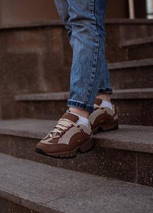 Кроссовки nike air humara x jacquemus brown5 фото