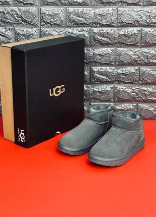 Женские угги ugg australia  серые угги