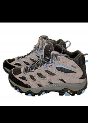 Gore-tex.Трекинговые термоботинки merrell moab 3 mid9 фото