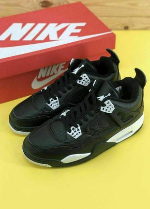 Air jordan 4 black/white