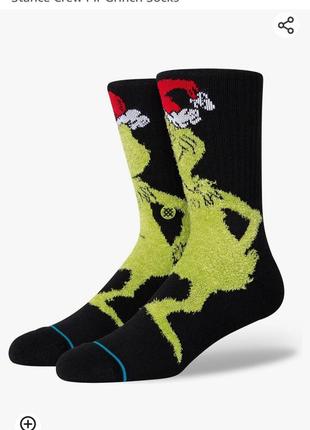 🔥шкарпетки stance mr grinch black