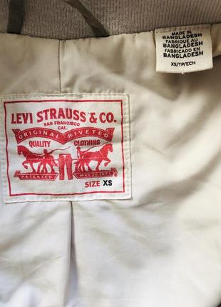 Бомбер, куртка,ветровка levi’s оригинал бренд размер s,xs8 фото