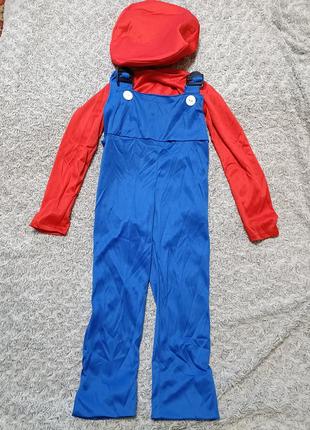 Карнавальный костюм супер марио 5-6 лет
