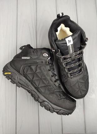 Merrell moab 3 mid black white