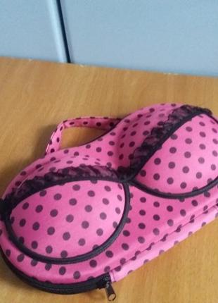 Дорожный органайзер чехол  для перевозки и хранения бюстгальтеров