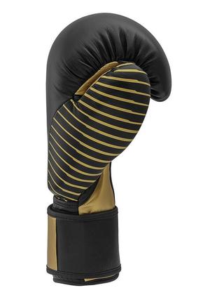 Перчатки с лицензией wako для бокса и кикбоксинга | черно/золотой | adidas adikbwkf2008 фото
