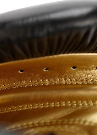 Перчатки с лицензией wako для бокса и кикбоксинга | черно/золотой | adidas adikbwkf2006 фото