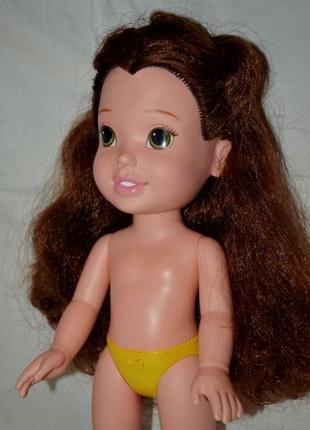 Принцесса диснея disney princess - toddler belle белль сша красивая кукла белль оригинал дисней6 фото