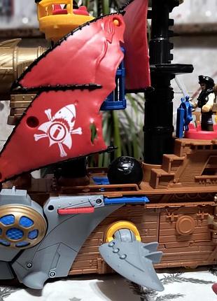 Ігровий набір fisher-price imaginext піратський корабель