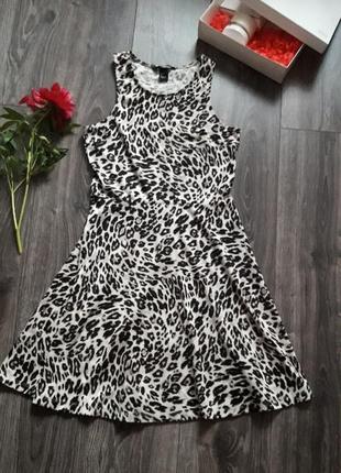 Сукня в леопардовий принт