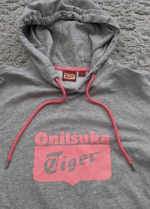 Худі onitsuka tiger, size l плечі 45 підпахви 54 рукав 66 довжина 70