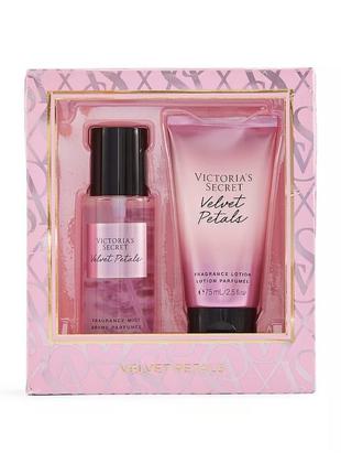 Подарочный набор velvet petals victoria’s secret оригинал виктория сикрет