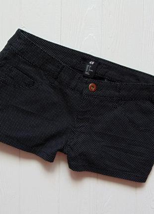 H&m. розмір 32 (2) або розмір 12-14 років. стильні шорти для дівчинки або стрункою мами