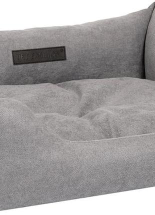 Лежак для собак pet fashion denver no2, 78х60х20 см сірий (4823082430062)