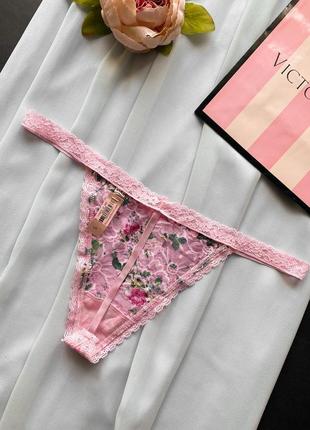 Трусы трусики vs victoria’s secret стринги виктория сикрет кружевные2 фото