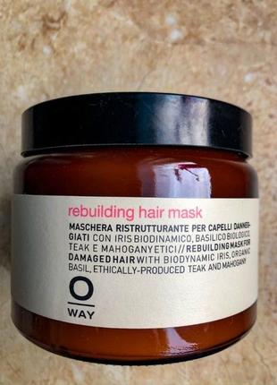 Маска для реконструкции волос oway rebuilding hair mask