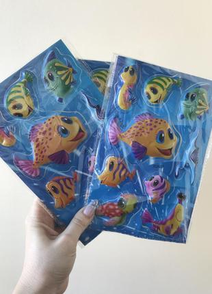 Об’ємні пластикові наклейки / наліпки