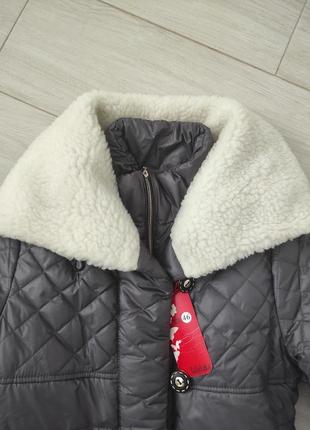 Стильна легка зимова куртка8 фото