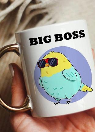 Чашка для начальника руководителя шефа big boss