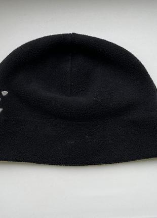 Jack wolfskin флисовая спортивная шапка черная унисекс2 фото