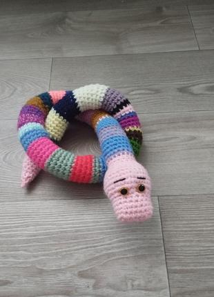 Іграшка для дітей розвиваюча зміючка.