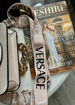 Женская сумка сумочка versace cnain beige10 фото