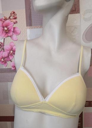 ✔️трикотажний бюстгальтер без кісточок, розмір 60/65а