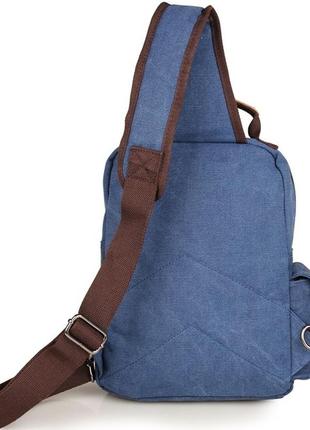 Текстильний рюкзак через плече3 фото