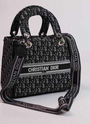 Сумочка christian dior lady d-lite