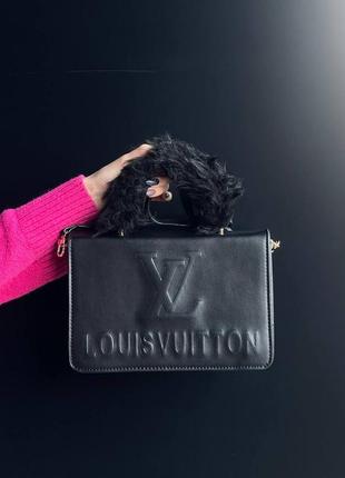 Розпродаж жіноча сумка сумочка louis vuitton soft black