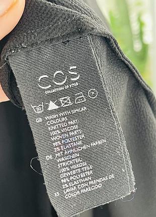 Cos чорное платье оверсайз 9