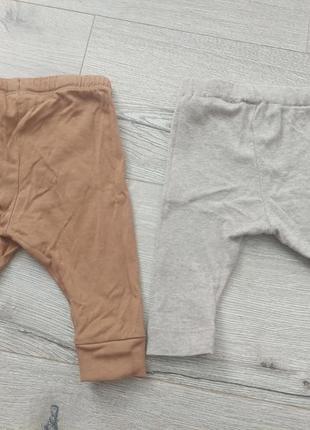 Детские брюки - лосины h&amp;m для новорожденных3 фото