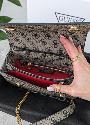 Сумка guess на три відіделення.10 фото